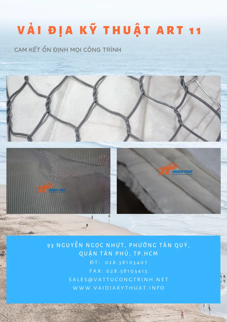 Tính toán ổn định trượt nền - Vải địa kỹ thuật không dệt và giải pháp