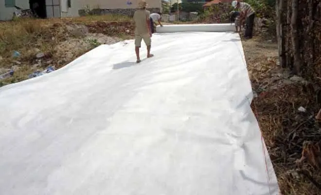 Ảnh hưởng của nước ngầm đến vải địa kỹ thuật không dệt