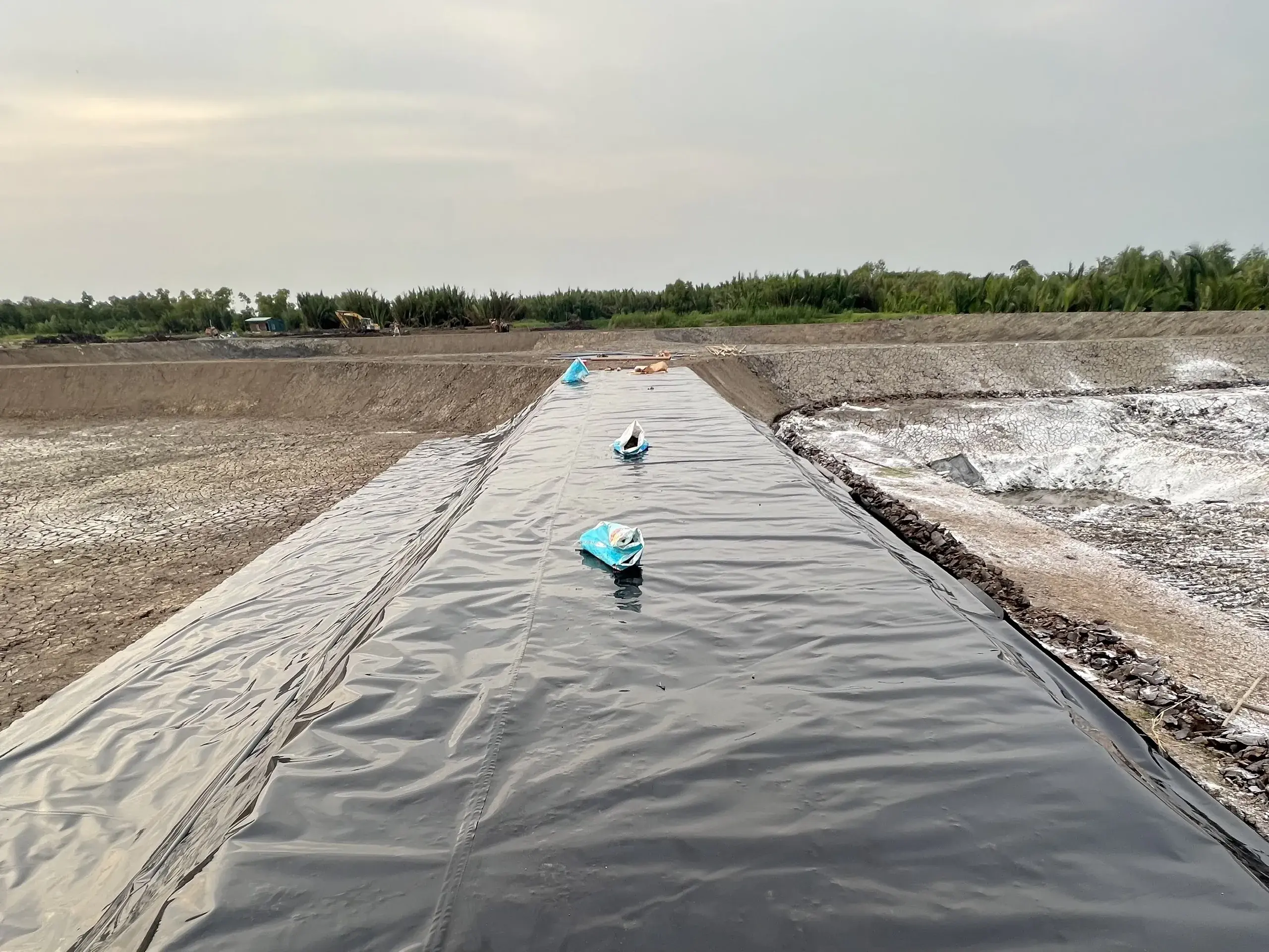 Bạt HDPE- Hàn Thử Kỹ Càng, An Tâm Công Trình