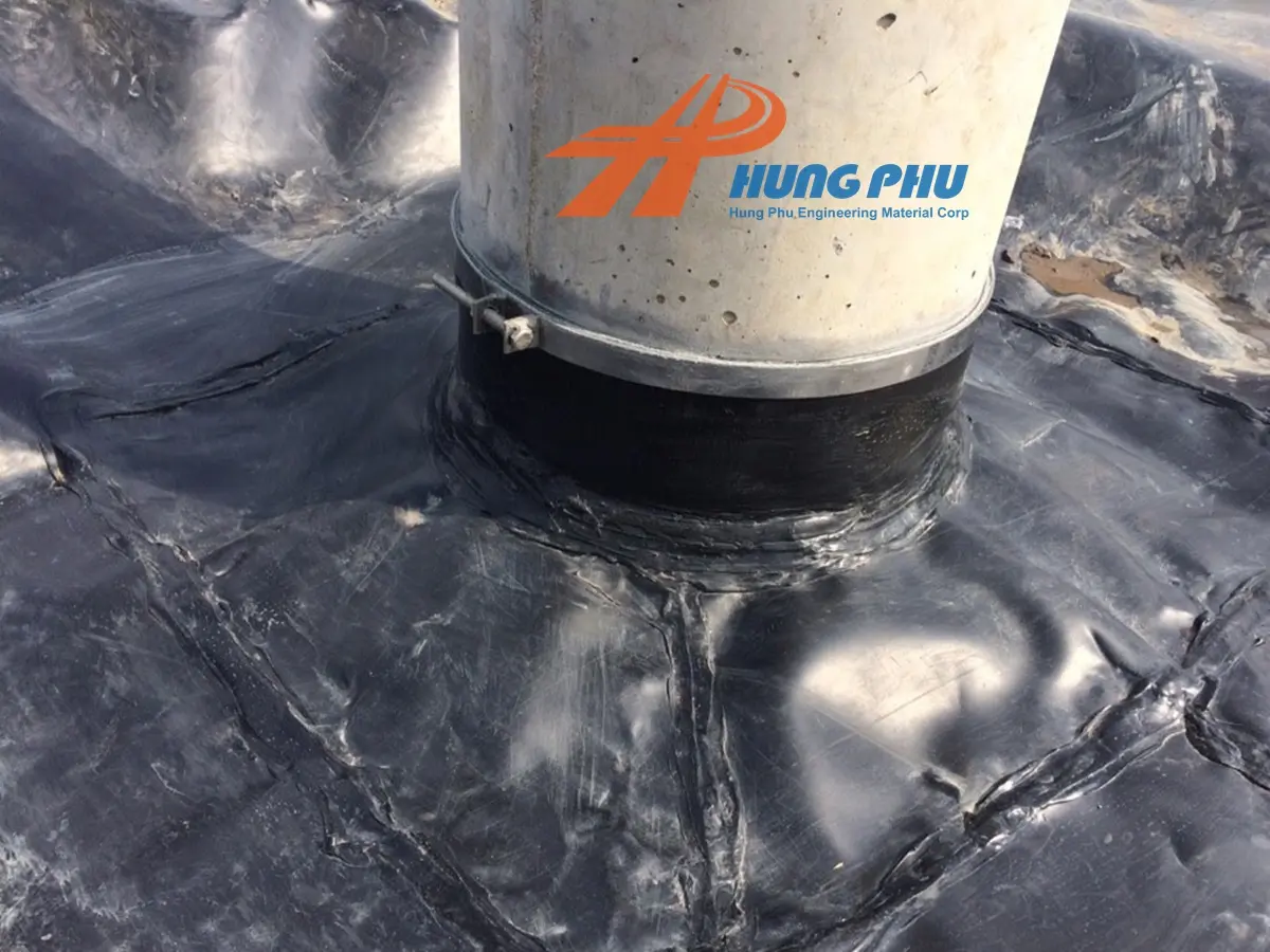 Thi công màng HDPE Nẹp Định Vị - Bền Vững Cho Mọi Công Trình