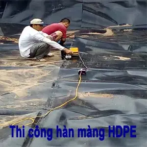 Thi Công Màng HDPE - Thiết Bị Chuyên Dụng Tạo Nên Sự Khác Biệt