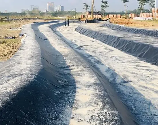Màng chống thấm HDPE - Giải pháp vàng cho Kênh thủy lợi bền vững