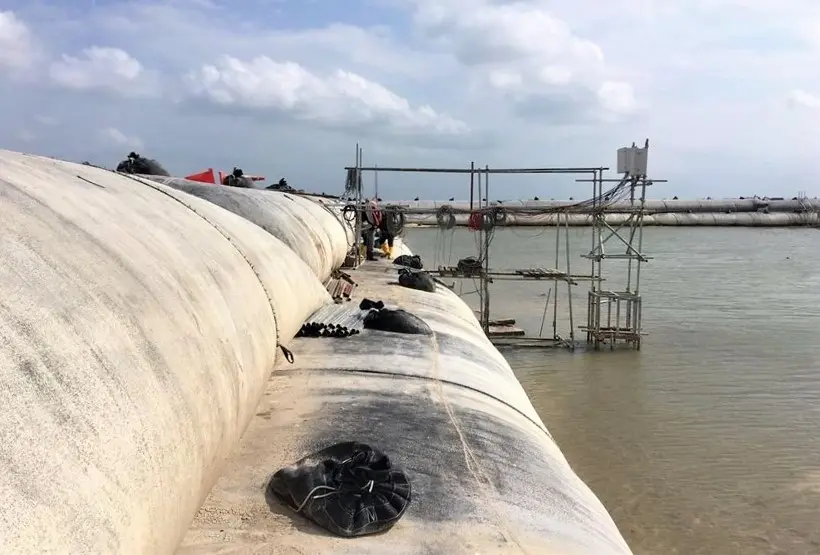 Bố trí vải địa kỹ thuật không dệt trong công trình kè - Giải pháp tối ưu cho sự bền vững