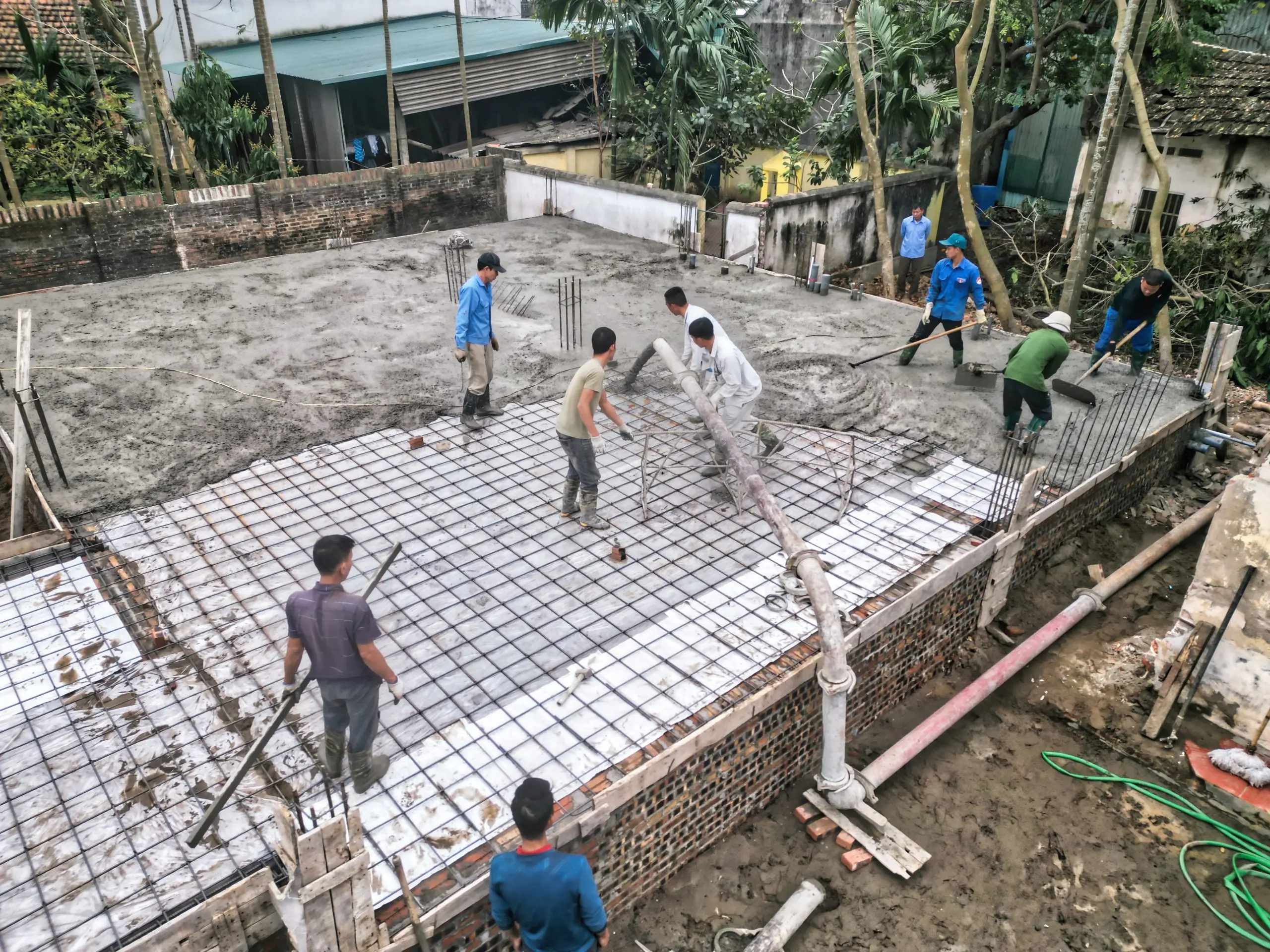 Bạt Trải Sàn Đổ Bê Tông Vật Liệu Không Thể Thiếu Trong Xây Dựng