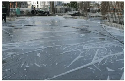 Bạt lót sàn đổ bê tông màu trắng - Sản phẩm không thể thiếu trong ngành xây dựng hiện đại