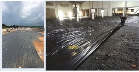 Bạt lót sàn đổ bê tông - Giải pháp tối ưu cho chất lượng công trình