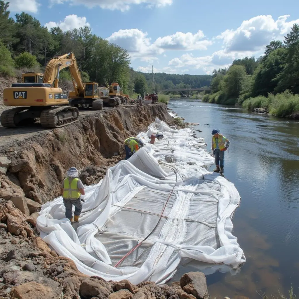 Cấu Trúc và Thành Phần của Vải Địa Kỹ Thuật Không Dệt