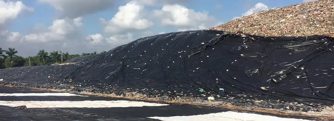 Màng chống thấm HDPE làm bãi rác - Giải pháp bền vững cho quản lý chất thải