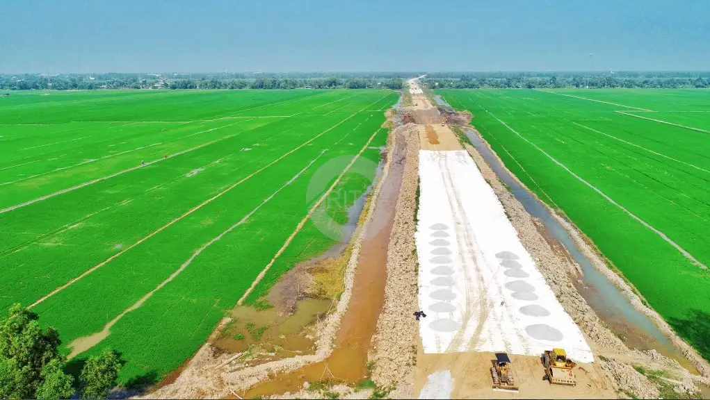 Tính toán lớp vải địa kỹ thuật không dệt trong móng đường - Giải pháp tối ưu cho công trình bền vững