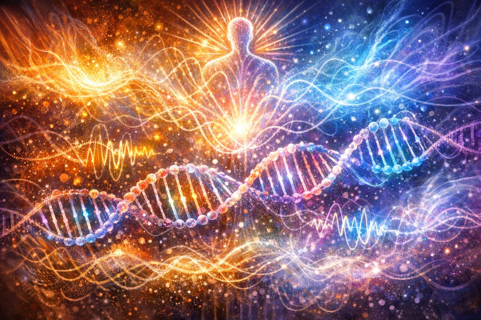 Symbolic portrayal of stripped rods by a watering location, representing Jacob’s ancient method of influencing animal genetics through environmental cues  
