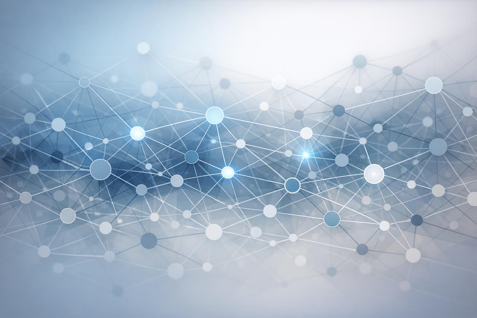 Abstract visualization of interconnected beliefs forming a coherent and supportive network  
