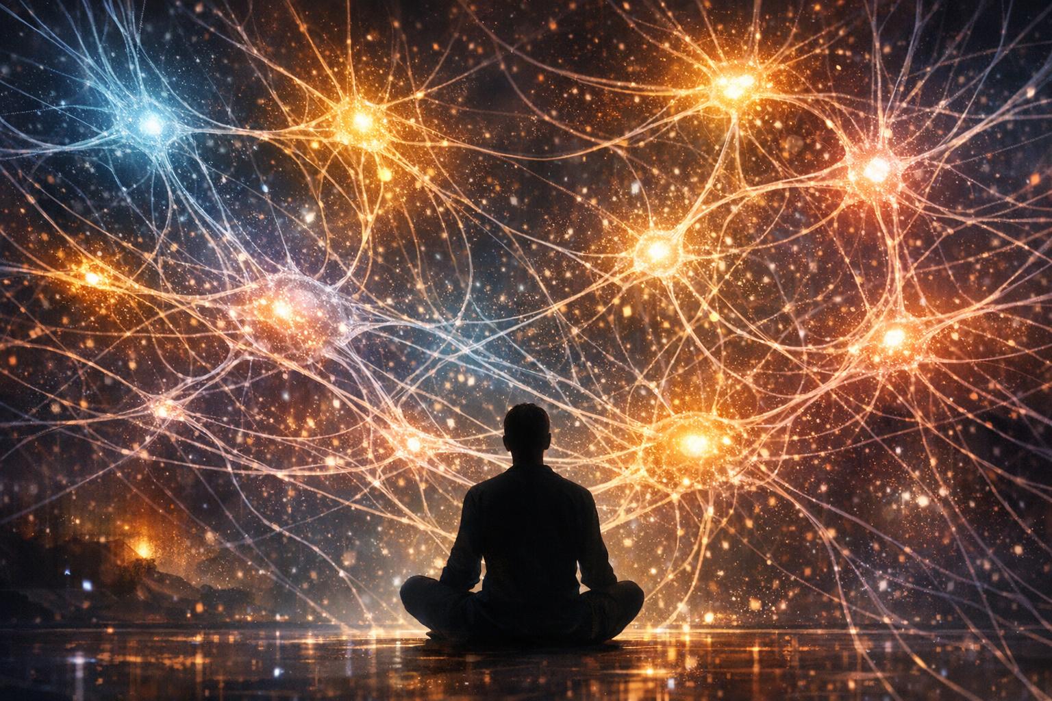 Radiant inner light symbolizing awareness as the source of personal power and freedom in a calm, abstract composition
