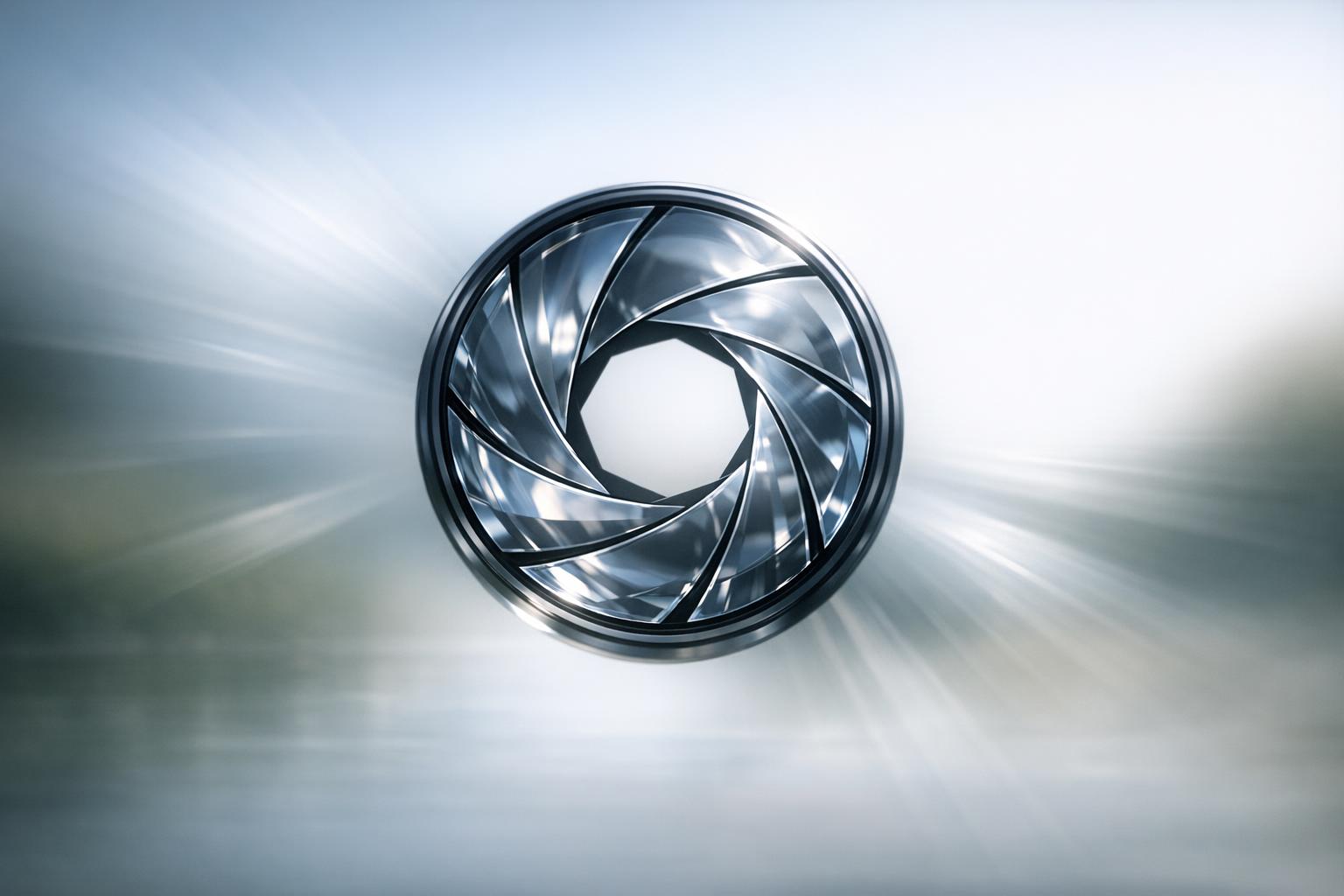 Geometric abstract design symbolizing heightened consciousness and flow with concentric circles and intersecting lines.