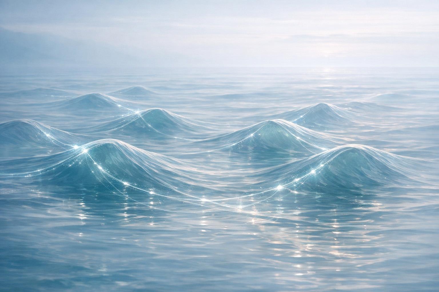 Reflective pool scene symbolizing personal consciousness shaping perception and reality through harmony between inner and outer worlds