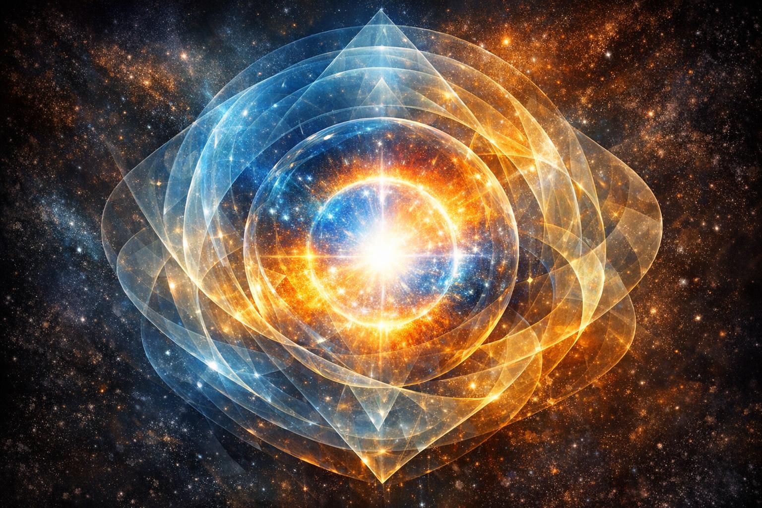 Symmetrical architectural maze symbolizing the rejection of external fate and embracing sovereign inner power.
