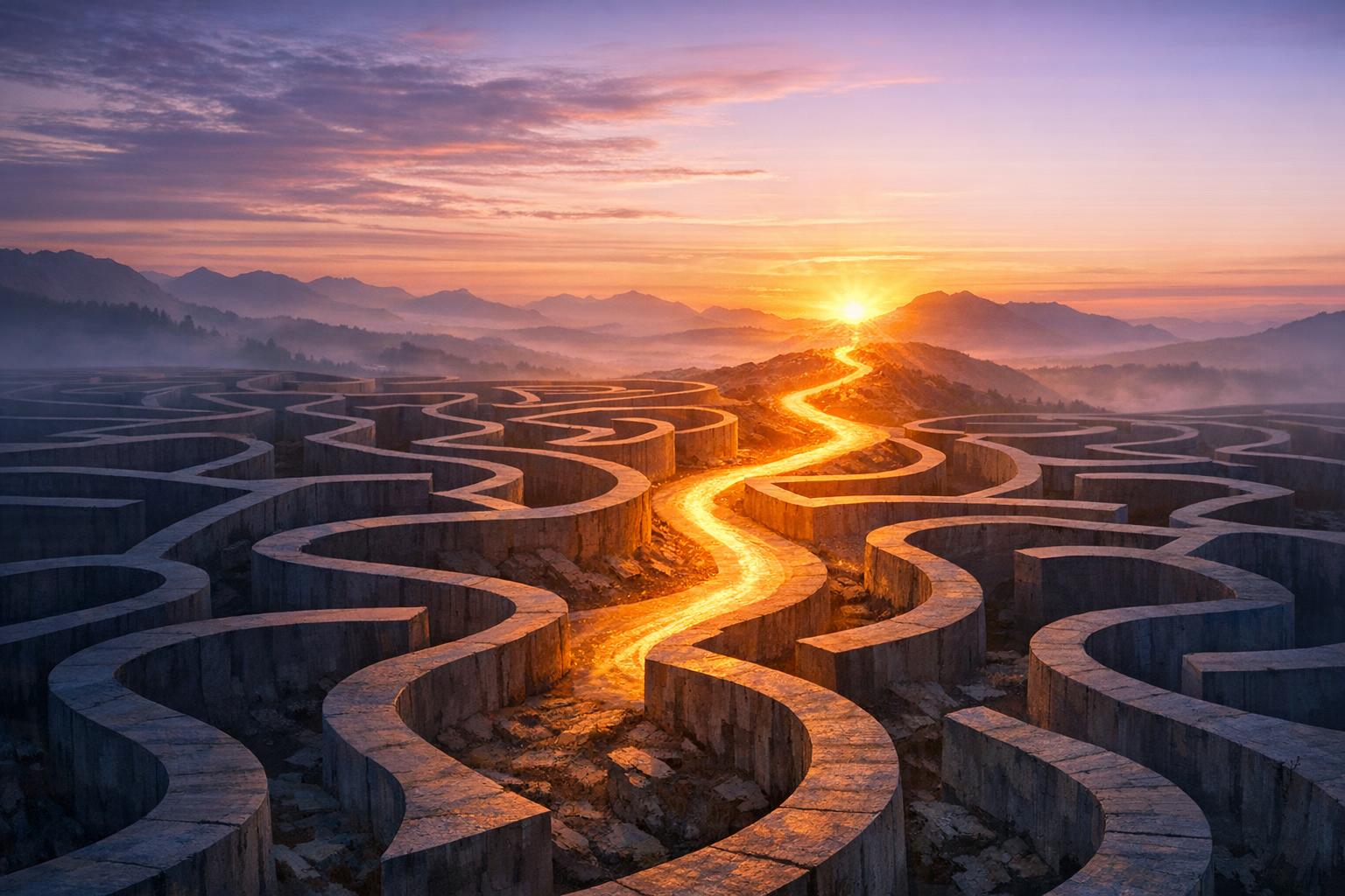 Transparent interlocking hands creating a serene network, symbolizing devoted service and interconnectedness in work motivated by serving others.  
