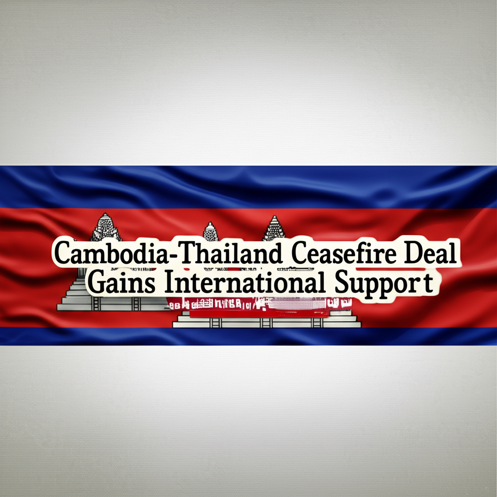 Cambodia-Thailand Ceasefire: International Community Voices Support