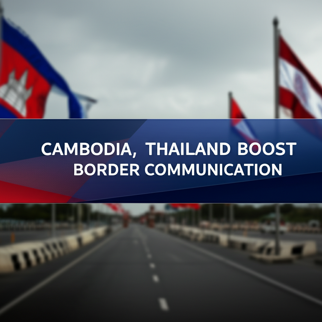 Cambodia, Thailand Boost Border Communication