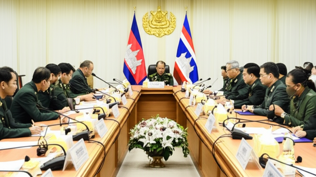Cambodia-Thailand Hold Urgent Border Meeting