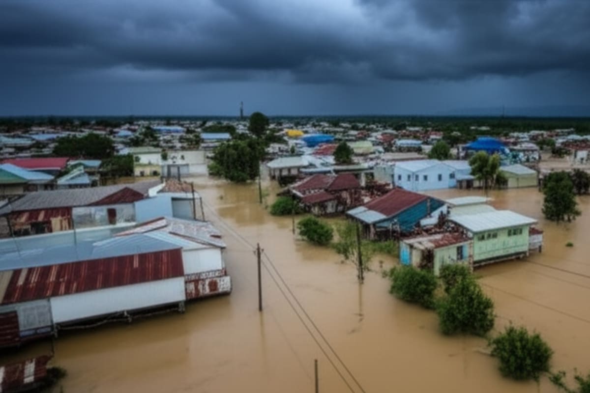 Heavy Rains Flood Three Cambodian Provinces