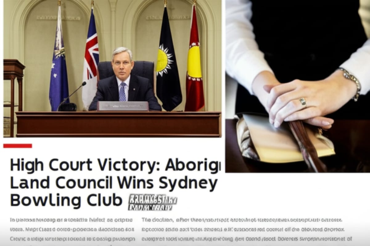 High Court Victory: Aboriginal Land Council Wins Sydney Bowling Club