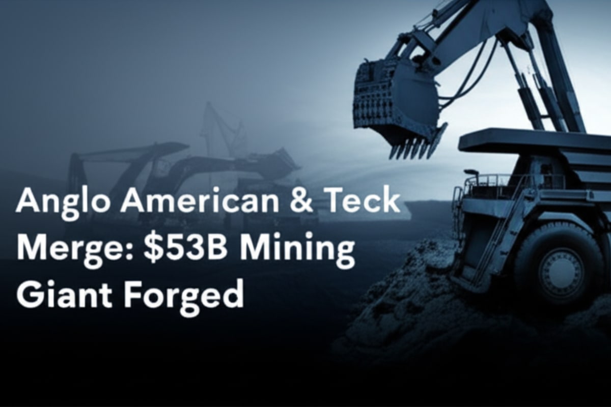 Anglo American & Teck Merge: $53B Mining Giant Forged