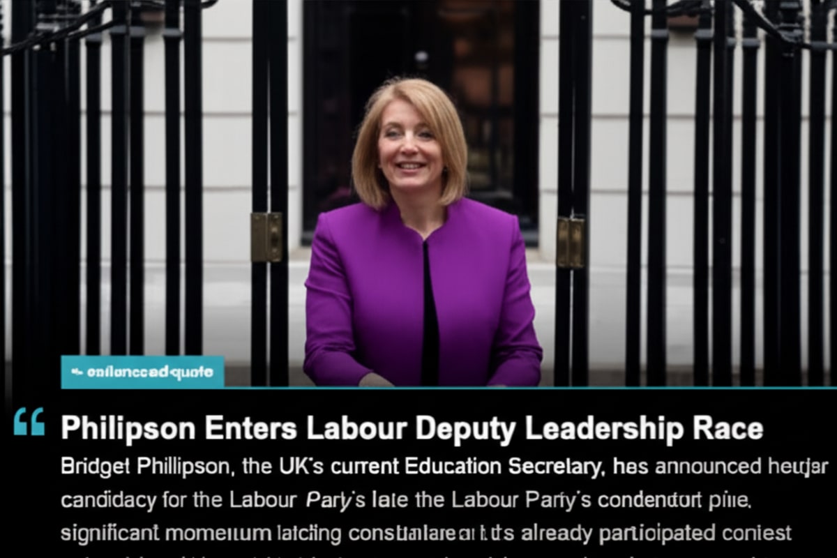Phillipson Enters Labour Deputy Leadership Race