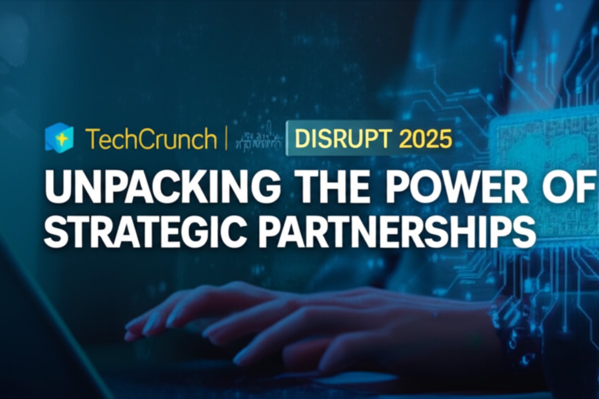TechCrunch Disrupt 2025: Unpacking the Power of Strategic Partnerships
