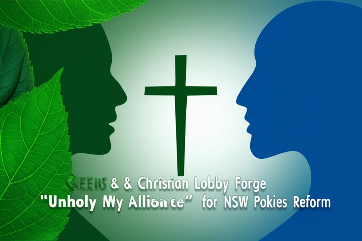 Greens & Christian Lobby Forge 'Unholy Alliance' for NSW Pokies Reform