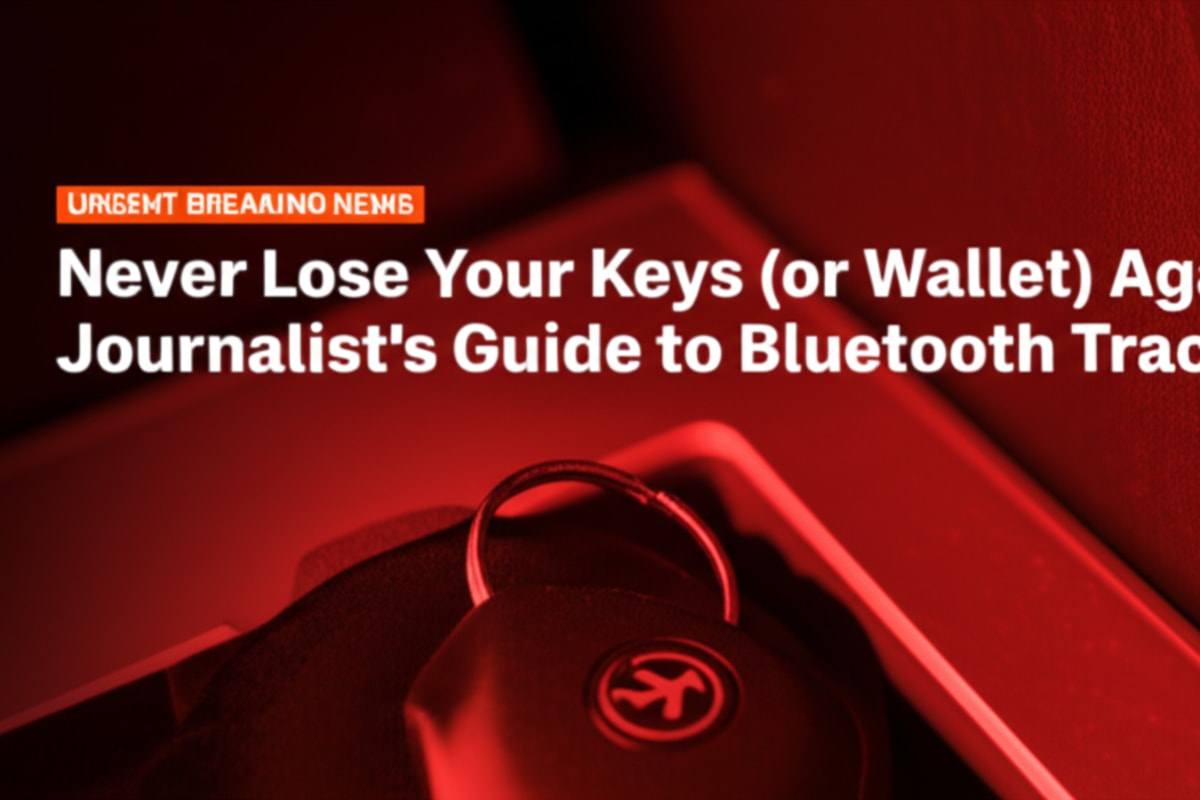Never Lose Your Keys (or Wallet) Again: A Journalist's Guide to Bluetooth Trackers
