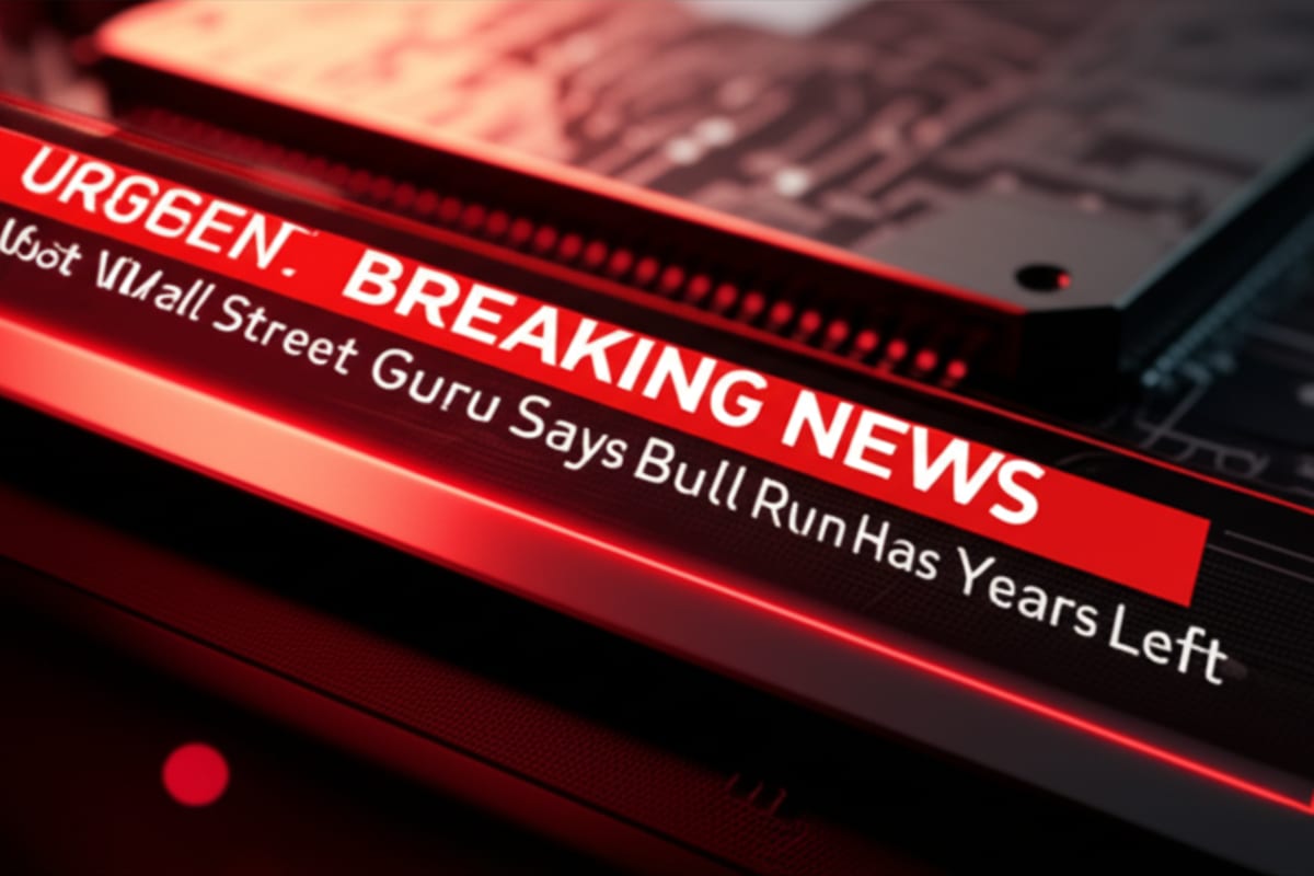 AI Party Just Getting Started: Wall Street Guru Says Bull Run Has Years Left