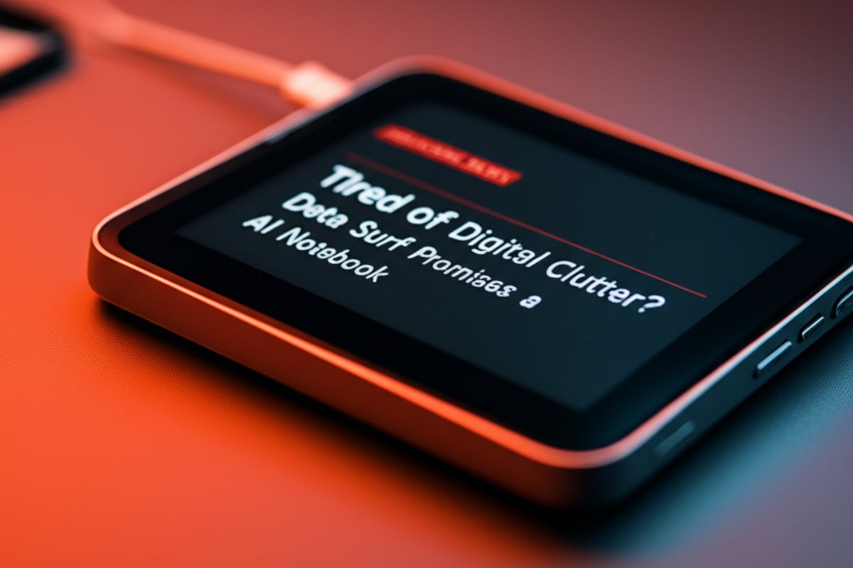 Tired of Digital Clutter? Deta Surf Promises a Smarter AI Notebook