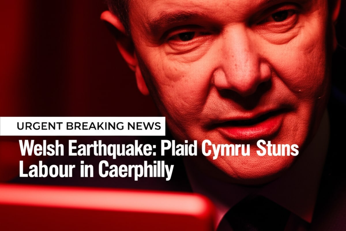 Welsh Earthquake: Plaid Cymru Stuns Labour in Caerphilly