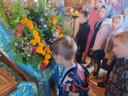 Учащиеся Большеигнатовской СОШ отметили праздник Воздвижения Креста Господня