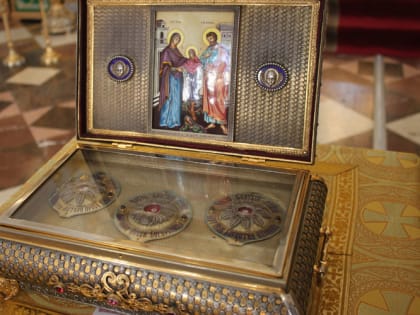 В Мордовию привезли Пояс Пресвятой Богородицы