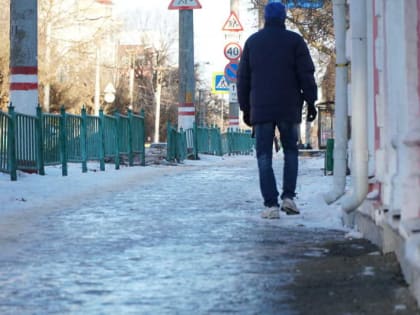 Из-за гололёда в Саранске за день пострадало больше 200 человек
