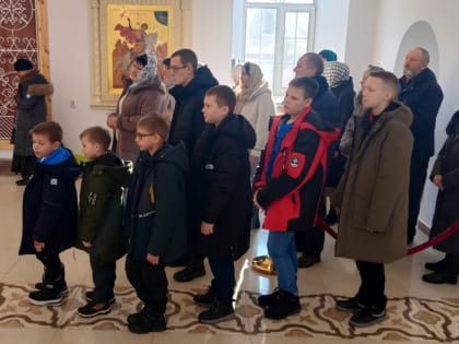 Глава Мордовской митрополии встретился с борцами православного спортивного клуба Ардатовской епархии «Ушаков»