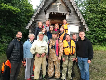 Приходской актив Юго-Западного и Ичалковского благочиний побывал на Волге