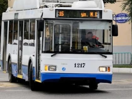 С 24 до 26 июля троллейбусы №7 и 15 по Юго-Западной части города изменят маршруты движения