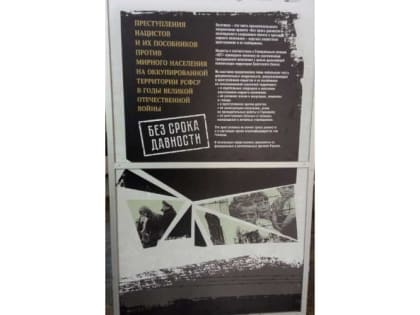 В Саранске открылась выставка «Без срока давности»