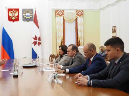 Артем Здунов провел встречу с президентом РССС Сергеем Сейрановым