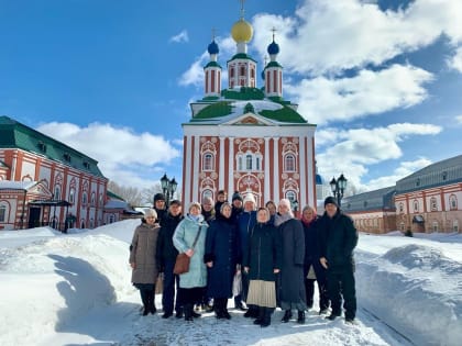 Студенты-иконописцы Саранской Духовной Семинарии принимают участие в проекте «Лики святых заступников Руси»