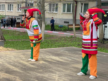 В Ленинском районе Саранска состоялся праздник двора, посвященный Дню Победы