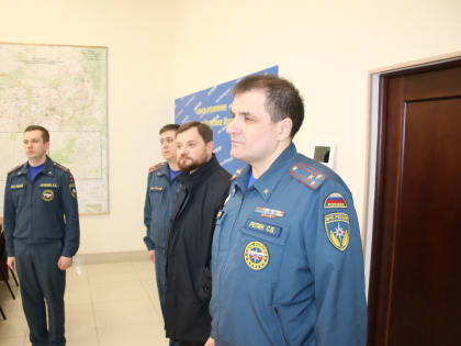 Председатель регионального правительства Дмитрий Поздняков осмотрел объекты Главного Управления МЧС России по Мордовии