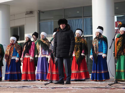 В Саранске прошел интерактивный концерт «Слава защитникам Отечества»