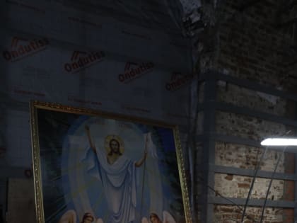 Митрополит Зиновий освятил купола на Воскресенский храм села Пушкино