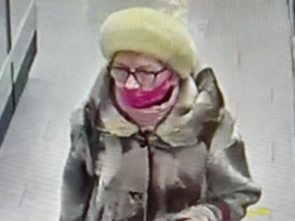 Саранская полиция продолжает искать даму в очках 