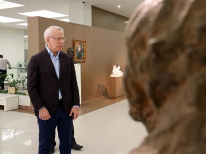 Вячеслав Фетисов познакомился в Саранске с работами Степана Эрьзи