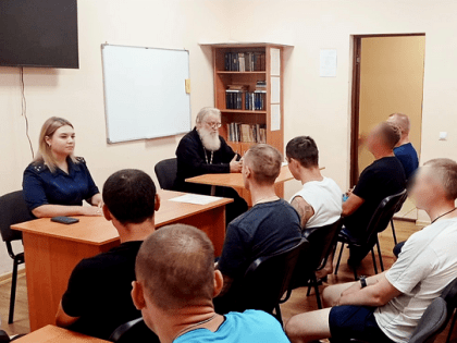 ИЦ УФСИН России по Республике Мордовия посетил священнослужитель
