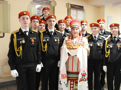 Состоялась встреча представителей делегаций команд-участников Международных соревнований по пожарно-спасательному спорту с кадетскими классами МОУ «Лицей №26»